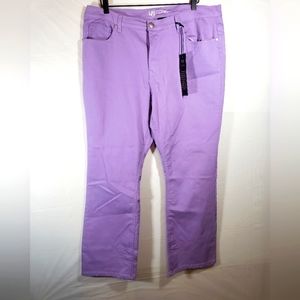 NWT DG2 by Diane Gillman 18W lilac purple pants brand new
